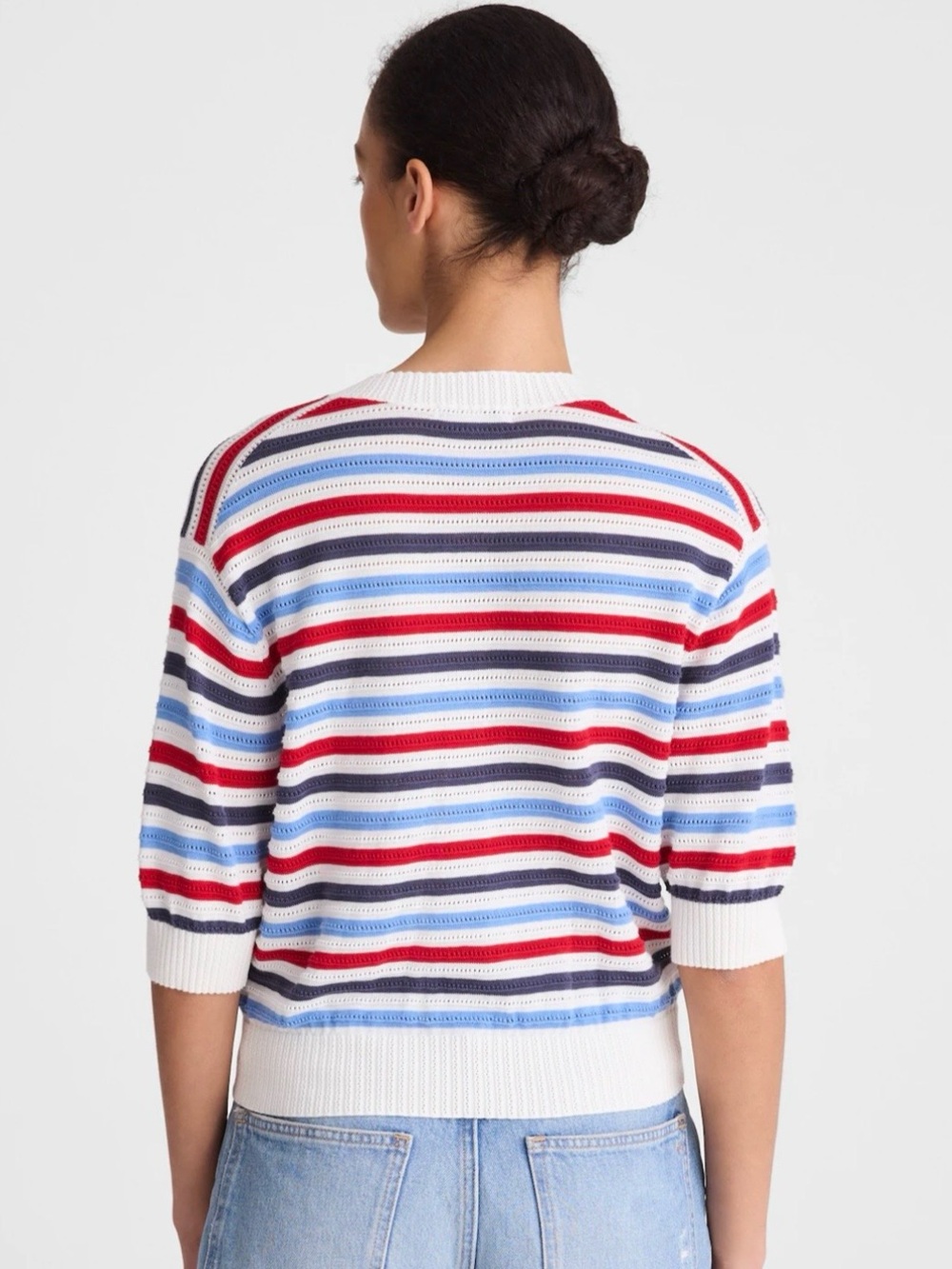 Madewell Textured Short-Sleeve Cardigan - never worn - Picture 3 of 12